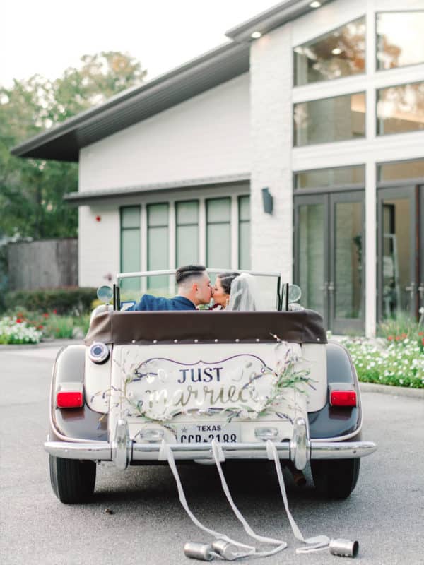Just Married Car Signs